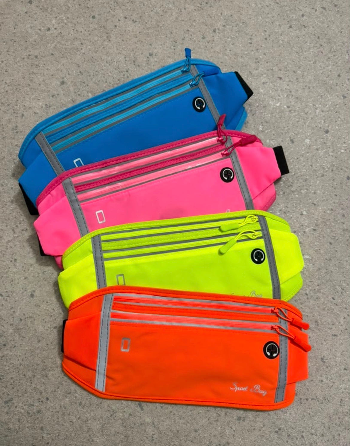 Ceinture de Running Sport Étanche pour Téléphone – Poche Zippée Ajustable