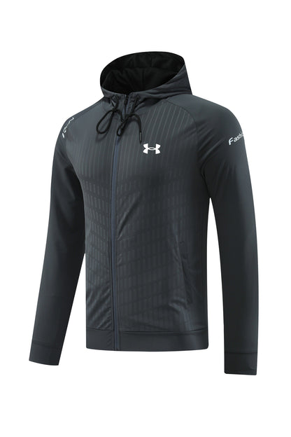 Veste Zippée à Capuche Under Armour Homme – Respirante, Légère et Sportwear