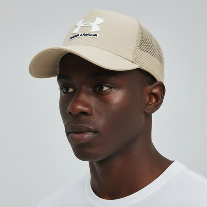 Casquette Sport Beige Under Armour – Ajustable Respirante Unisexe