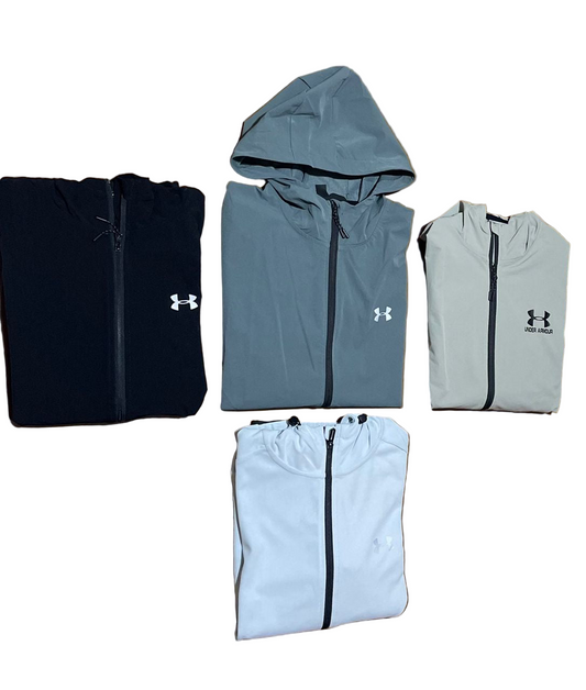 Veste Running Homme Gris – Coupe-Vent & Imperméable