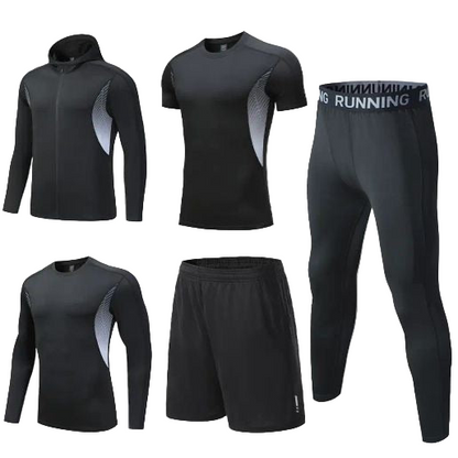 Ensemble Sport 5 Pièces Homme – Running & Fitness