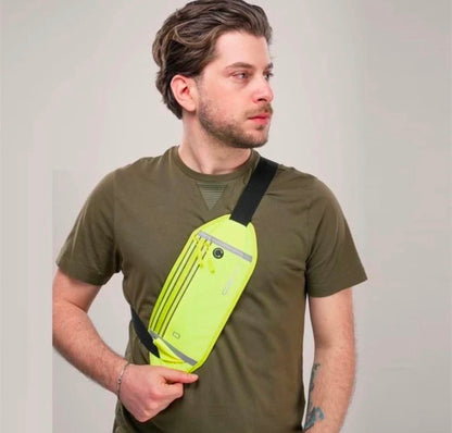 Ceinture de Running Sport Étanche pour Téléphone – Poche Zippée Ajustable