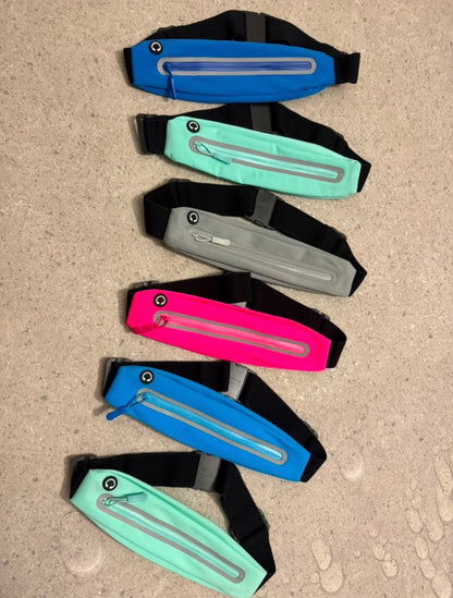 Ceinture de Running Sport Étanche pour Téléphone – Poche Zippée Ajustable