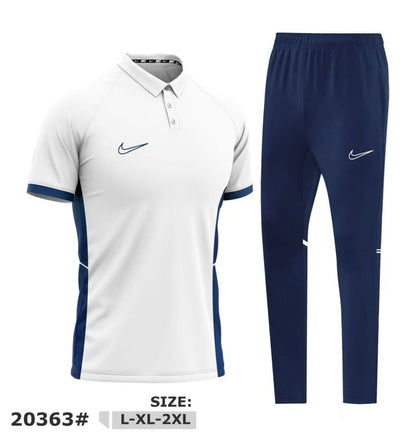 Ensemble Nike Homme Gris – Polo Sport & Pantalon Jogging