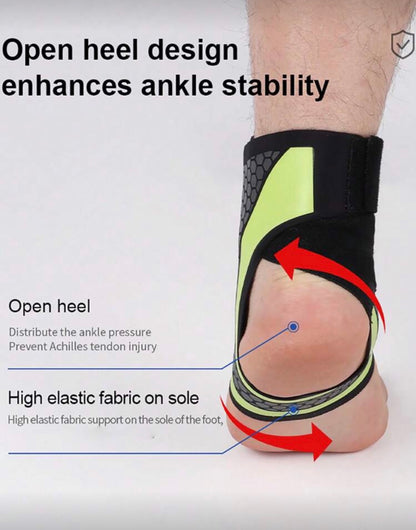Chevillère Sport Compression – Maintien Cheville & Anti-Douleur