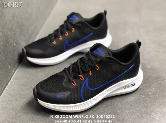Nike Zoom Winflo 8X Noir Bleu – Chaussures Running Homme