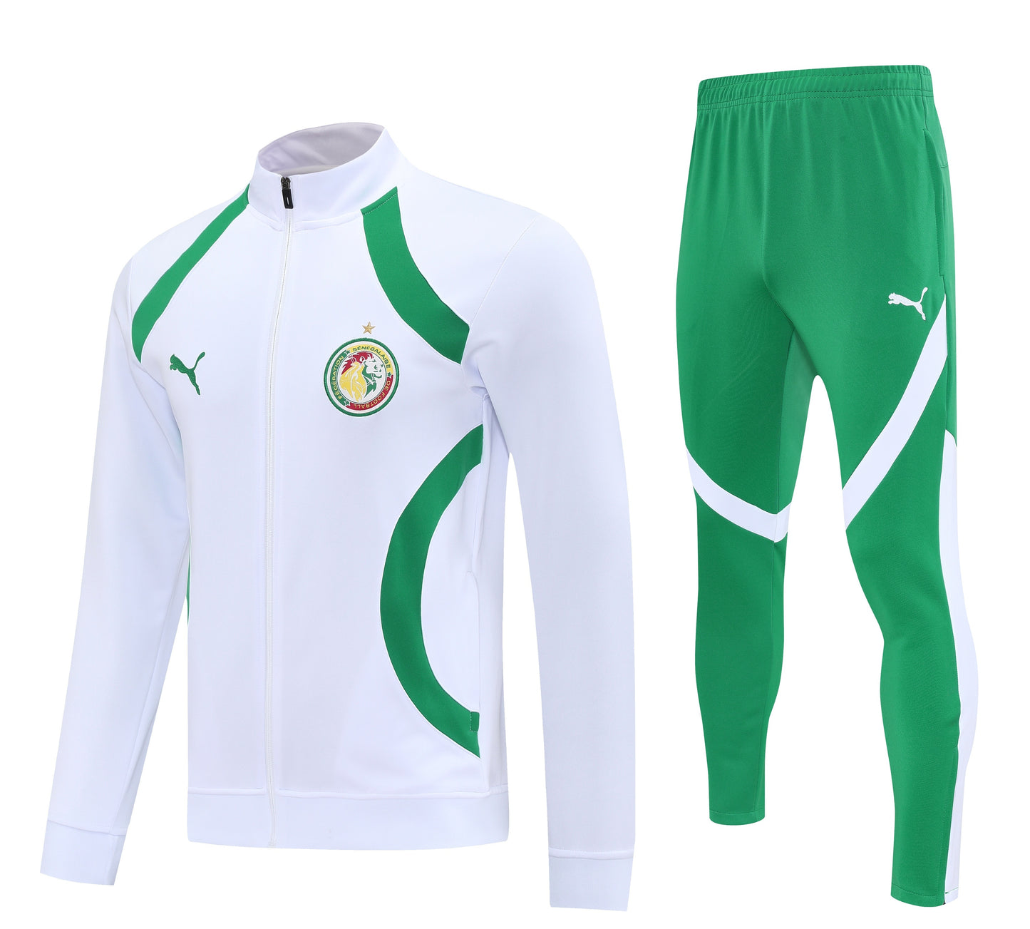 Survêtement Sénégal Puma – Ensemble Sport Homme Veste Zippée & Pantalon