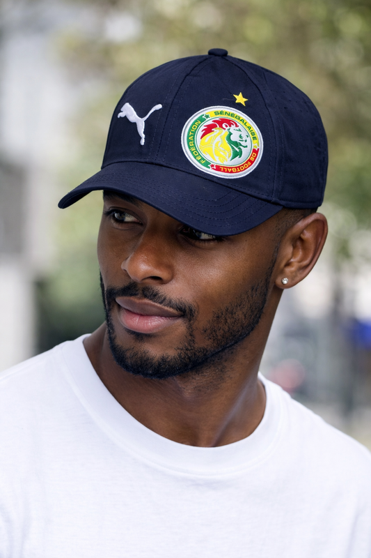 Casquette Puma Sénégal – Supporters Lions de la Téranga (Gris)