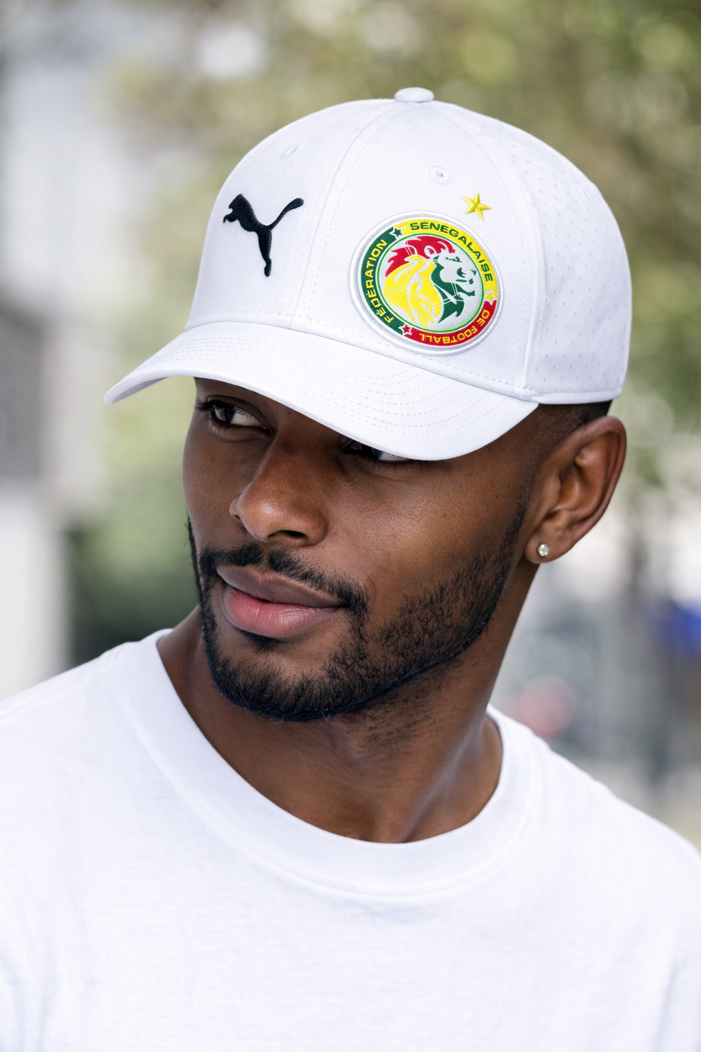 Casquette Puma Sénégal – Supporters Lions de la Téranga (Gris)