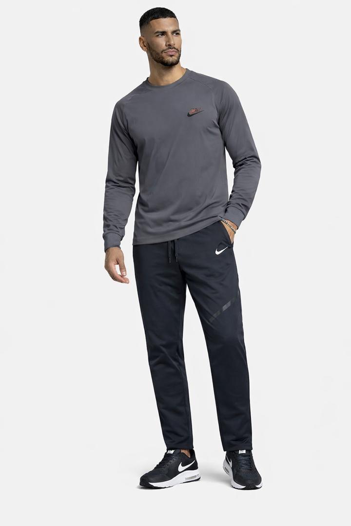Ensemble Survêtement Nike Homme – Haut Manches Longues & Pantalon Noir Sport