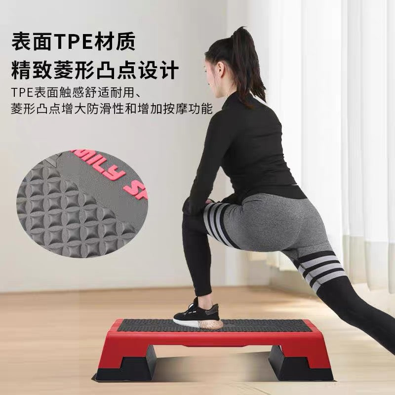 Step Fitness Réglable 3 Niveaux – Plateforme Antidérapante Cardio