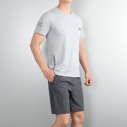 Ensemble Sport Training Homme – T-shirt + Short Respirant Performance