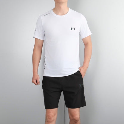 Ensemble Sport Training Homme – T-shirt + Short Respirant Performance