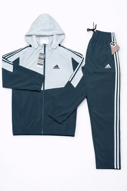 Ensemble survêtement Adidas homme – veste capuche + pantalon sport (plusieurs coloris)