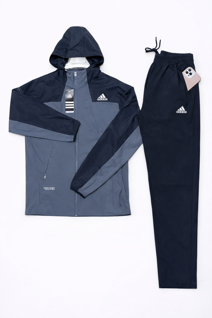 Ensemble survêtement Adidas homme – veste capuche + pantalon sport (plusieurs coloris)