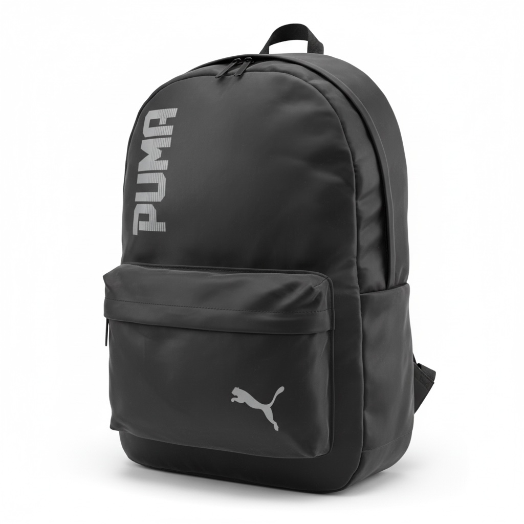 Sac à Dos Sport Puma Noir – Léger, Résistant, Multi-poches 🎒🔥