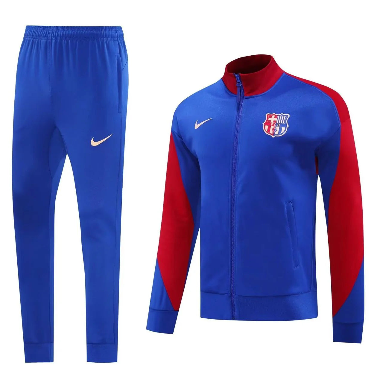 Survêtement Nike FC Barcelone Bleu et Rouge - Design Moderne et Sportif