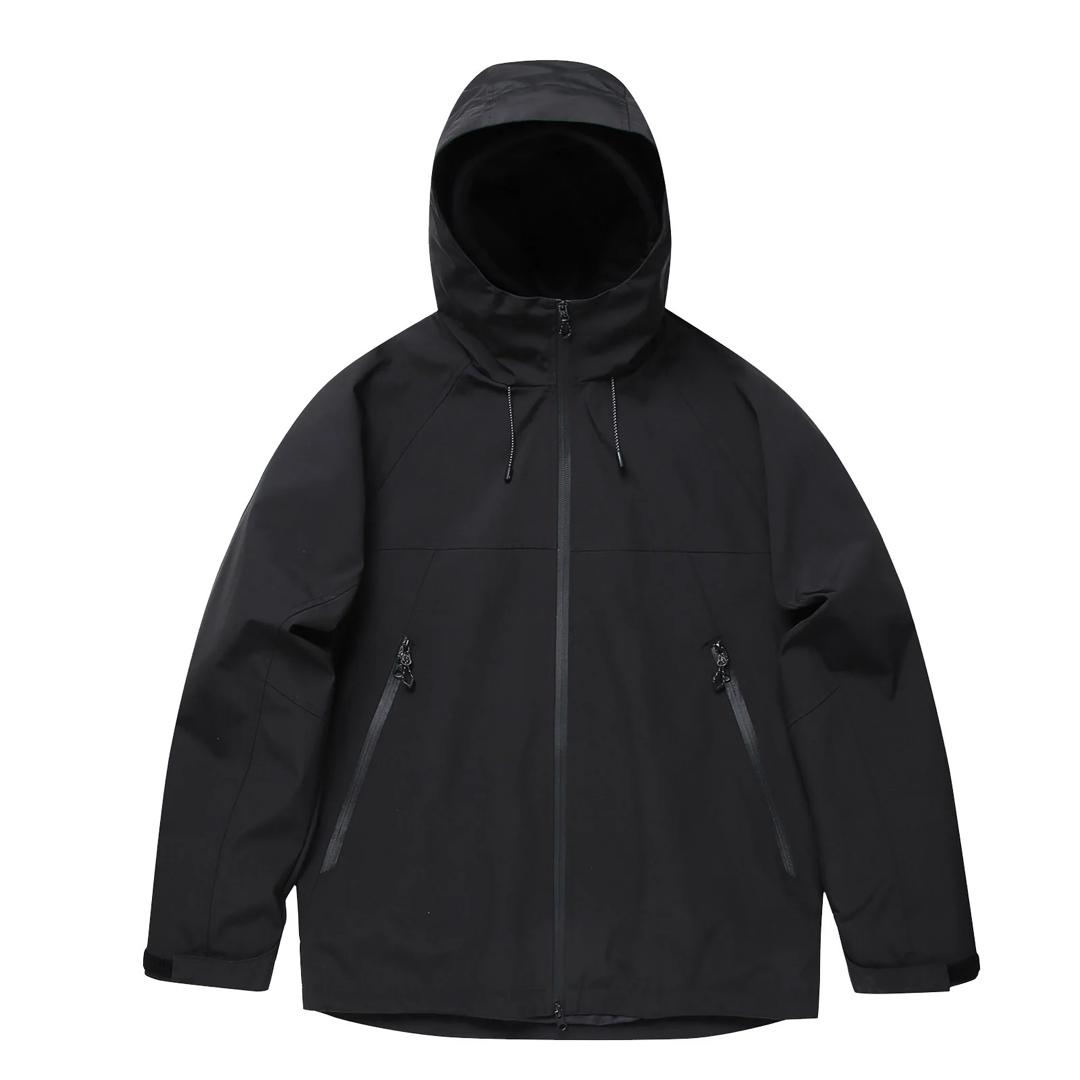 Veste Coupe-Vent Imperméable Homme à Capuche