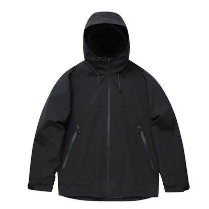 Veste Coupe-Vent Imperméable Homme à Capuche