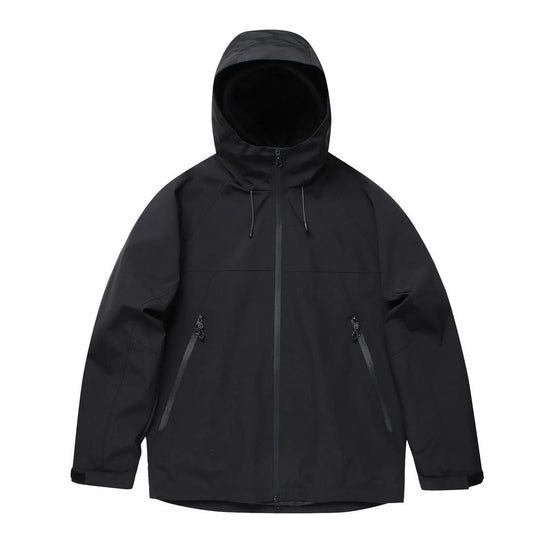 Veste Coupe-Vent Imperméable Homme à Capuche