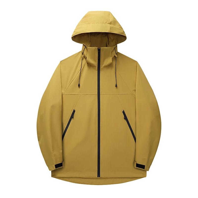 Veste Coupe-Vent Imperméable Homme à Capuche – Léger, Respirant & Style Sport Urbain