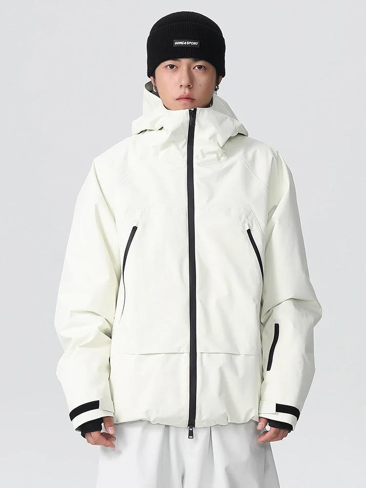 Veste Coupe-Vent Imperméable Homme à Capuche