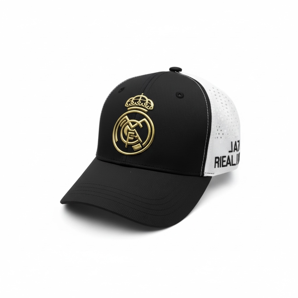 Casquette Real Madrid Premium – Style Sport & Logo Doré