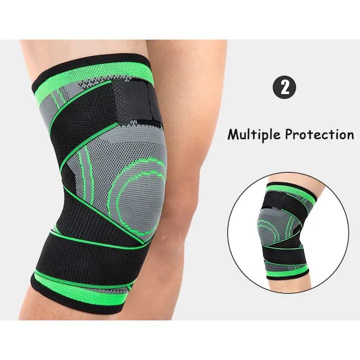 Genouillère de Compression Sport – Maintien Renforcé & Réglable