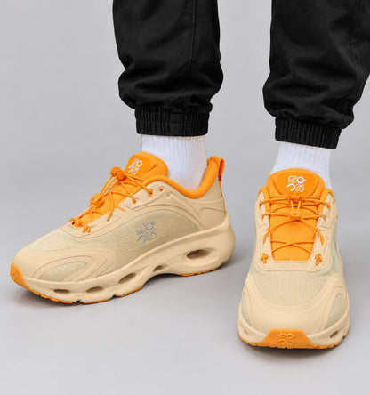 Baskets tendance LOEWE – Turquoise, Orange et Jaune | Style & Confort