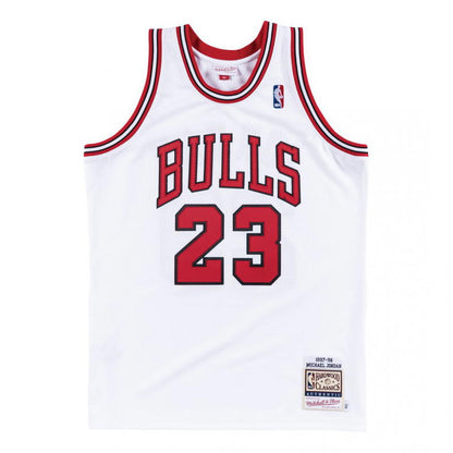 Maillot NBA Chicago Bulls Michael Jordan #23 Blanc