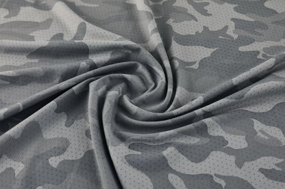 T-shirt Nike Sport Camo Bleu Homme – Respirant Entraînement Fitness