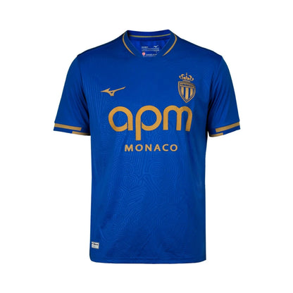 Maillot AS Monaco Extérieur – Bleu et Or Officiel