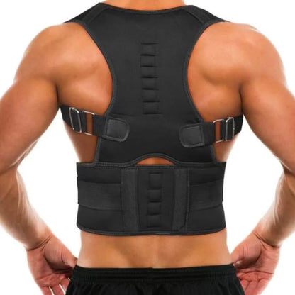 Correcteur de Posture Réglable pour Homme et Femme – Ceinture de Maintien du Dos et des Épaules