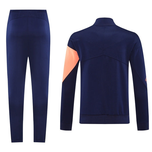 Survêtement FC Barcelone Nike 2025/2026 – Ensemble Football Homme Bleu Marine & Orange