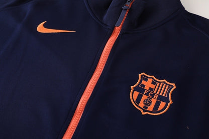 Survêtement FC Barcelone Nike 2025/2026 – Ensemble Football Homme Bleu Marine & Orange