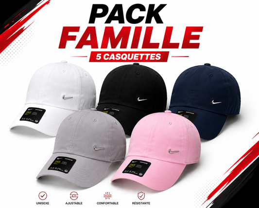 Casquette Nike Heritage 86 Pack Famille – Lot de 5 Casquettes Unisexes