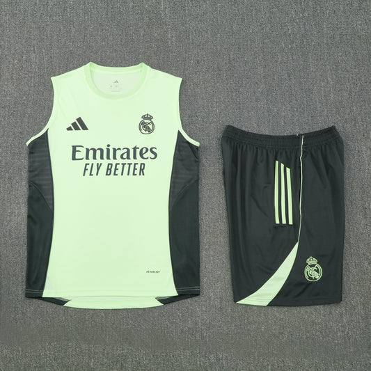 Ensemble entraînement Real Madrid homme – Débardeur + short léger AEROREADY