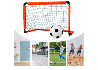 Mini But de Football Portable – Pliable & Transportable ⚽