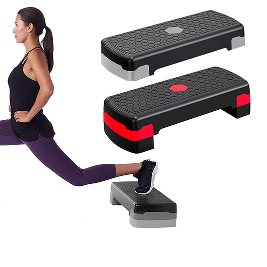 Step Fitness ajustable 2 niveaux - Cardio et musculation