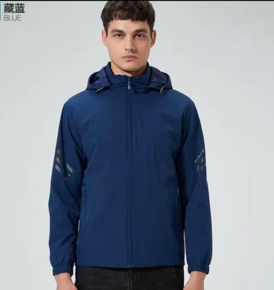 Veste de sport imperméable homme – Légère et coupe-vent