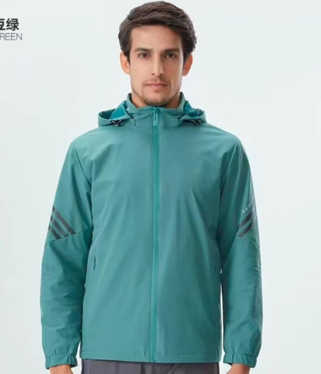 Veste de sport imperméable homme – Légère et coupe-vent