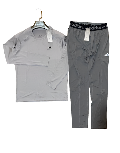 Ensemble de compression Adidas – Manches longues + Legging