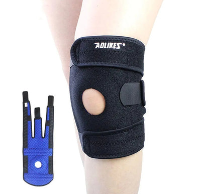 Genouillère sport réglable antidérapante – Protection genou fitness