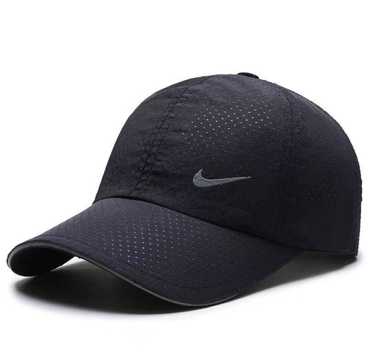 Casquette Noire Légère et Respirante – Idéale pour le Sport