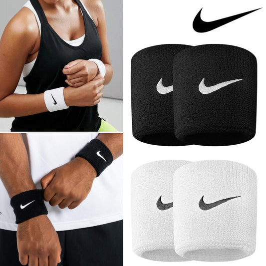 Bracelets sport poignet absorbants – Noir & Blanc