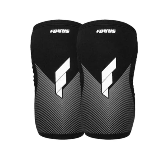 Genouillères de sport FOKUS – Protection et maintien pour entraînement fitness et musculation
