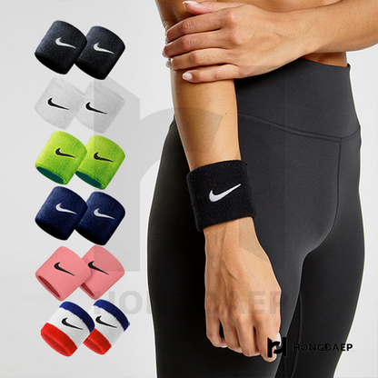 Bracelets sport poignet absorbants – Noir & Blanc