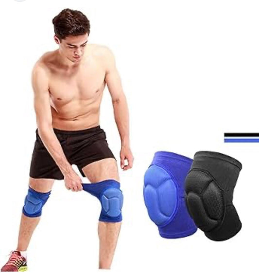 Genouillères de Sport Rembourrées Antichoc Fitness Volleyball