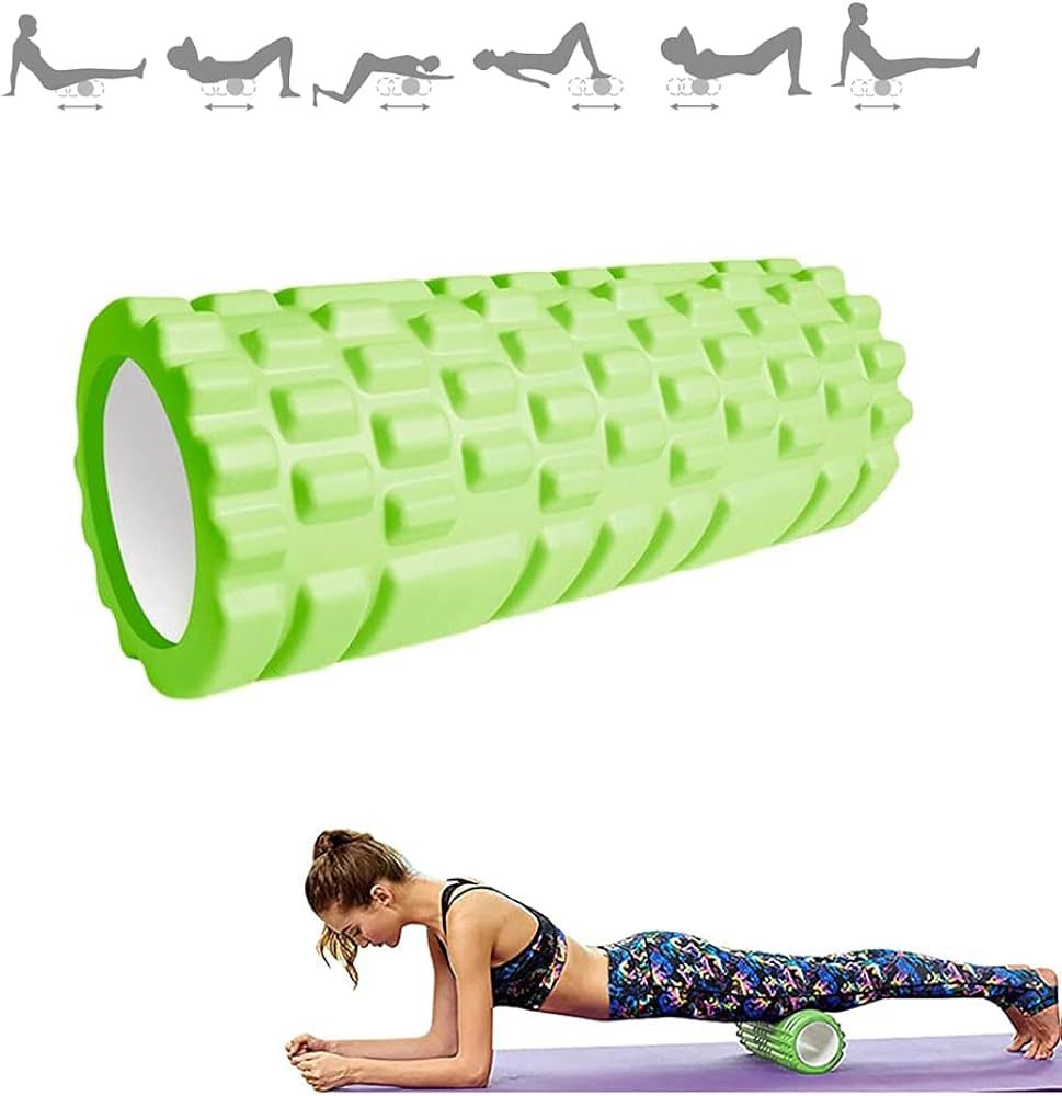 Rouleau de Massage Fitness Anti-Douleur – Foam Roller Musculation