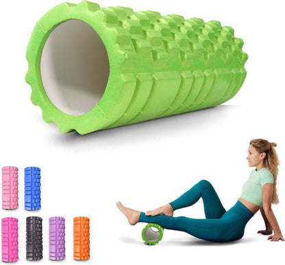 Rouleau de Massage Fitness Anti-Douleur – Foam Roller Musculation